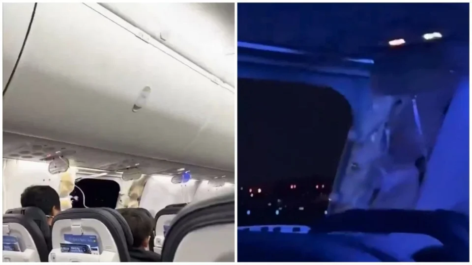 VÍDEO: porta de avião abre durante voo nos EUA com mais de 170 pessoas; veja
