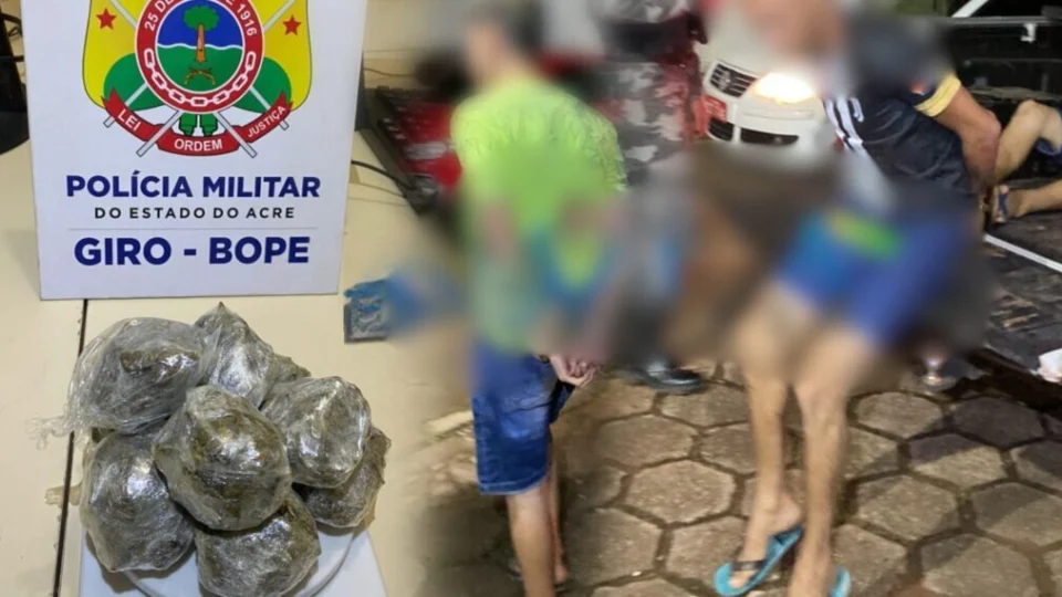 Motorista é preso por tráfico de drogas no Acre