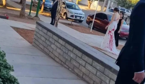 Sogra contrata trio para atirar tinta na noiva no dia do casamento