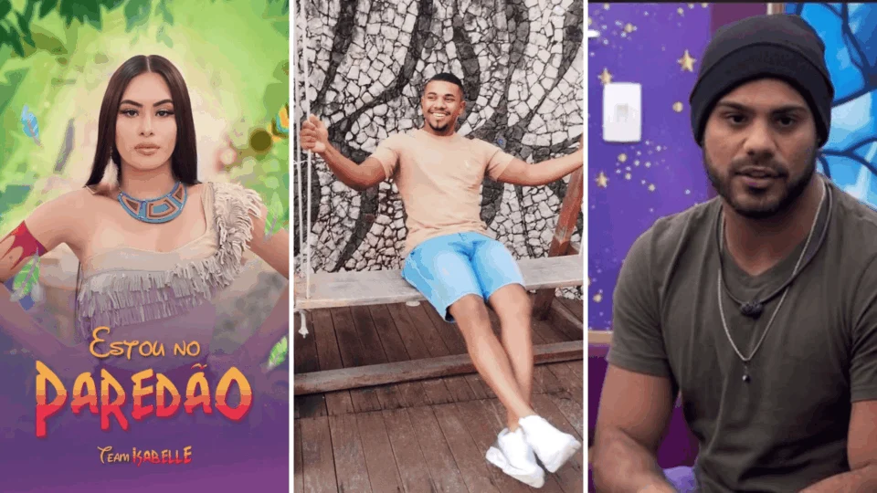 BBB 24: Isabelle, David e Marcus Vinicius estão no 8º paredão