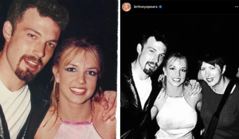 Britney Spears revela ficada com Ben Affleck: ‘olha eu sendo fofoqueira’