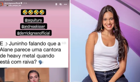 Cantor do Sepultura compartilha ‘meme’ de Alane no BBB 24; entenda