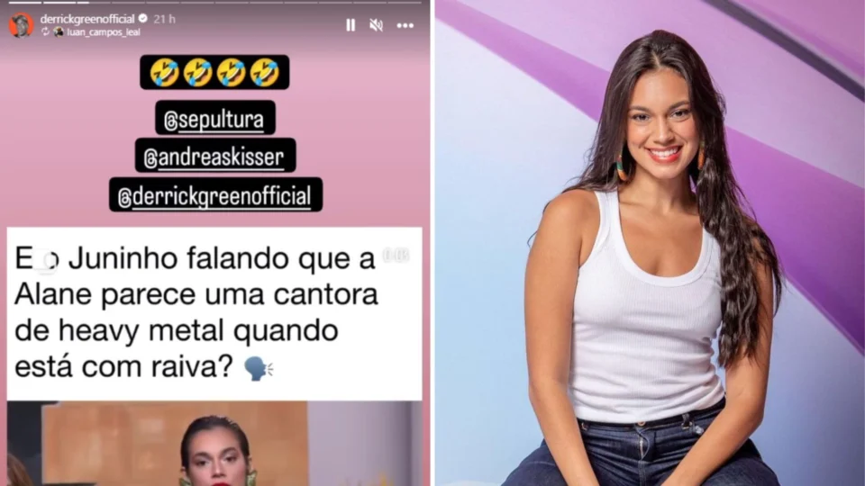 Cantor do Sepultura compartilha ‘meme’ de Alane no BBB 24; entenda
