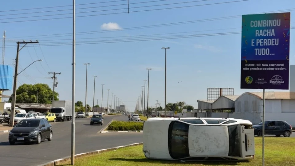 Carnaval em Boa Vista 2024 tem campanha ‘forte’ contra acidente de trânsito