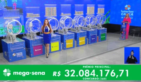Confira os números sorteados na Mega-Sena 2.685 nesta terça (6)