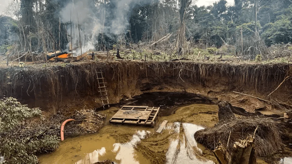 Garimpo ilegal: região do Amapá tem aumento de 304% em um ano