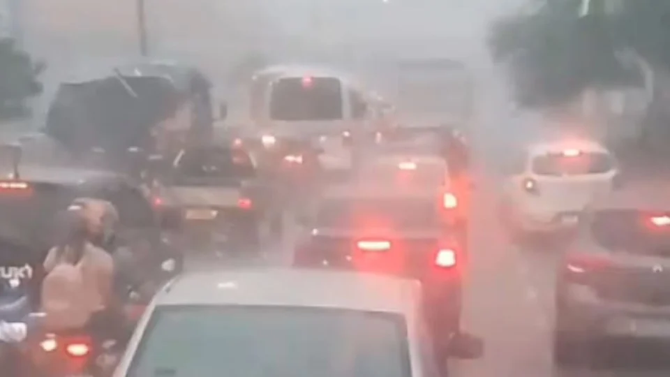 Manaus registra nove ocorrências causadas pela chuva neste domingo (24)