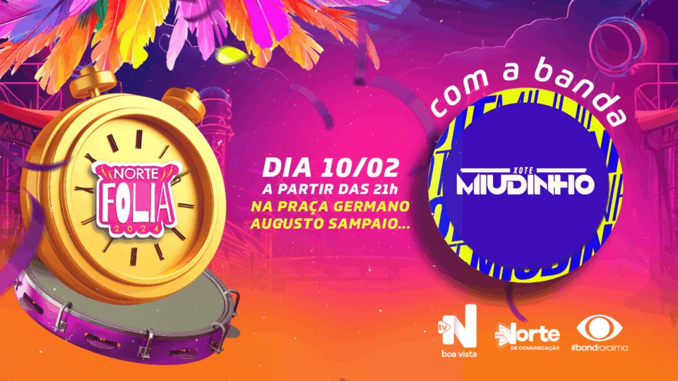 Norte Folia em RR: conheça o bloco de carnaval do Grupo Norte