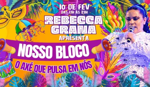 ‘Nosso Bloco’ agita o centro de Manaus com axé e entrada gratuita