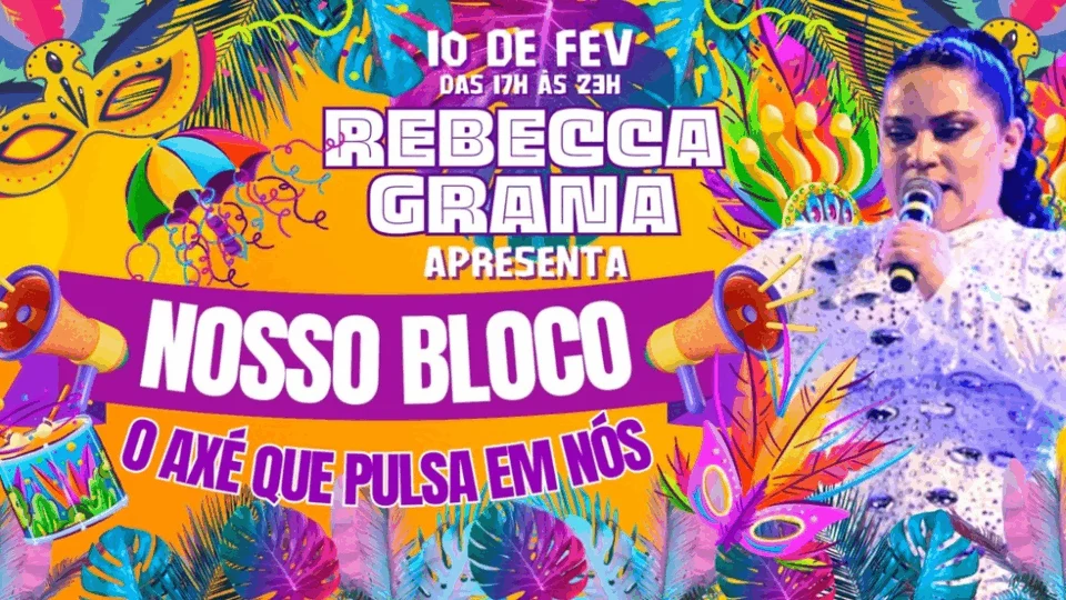 ‘Nosso Bloco’ agita o centro de Manaus com axé e entrada gratuita