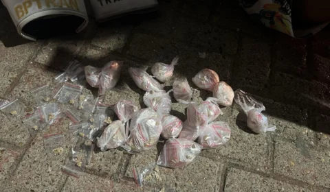 Homem é preso com quase 500 trouxinhas de drogas em Manaus