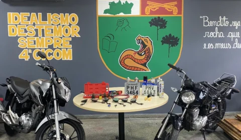 Homem é preso em casa usada para desmanche de motocicletas na zona leste de Manaus