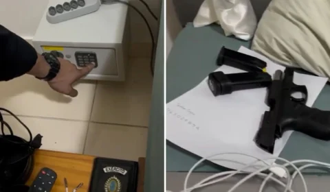 Vídeo: operação contra aliados de Bolsonaro apreende pistolas e notebooks no AM