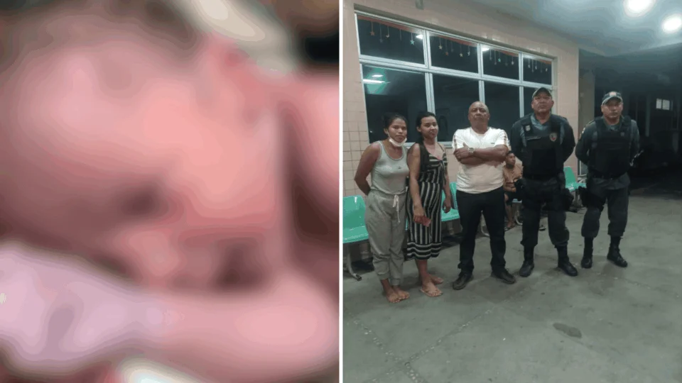 VÍDEO: PMs socorrem adolescente que estava em trabalho de parto em Manaus