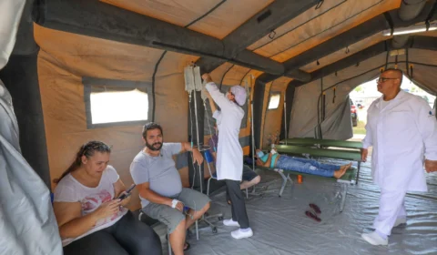Dengue: DF realiza cerca de mil atendimento diários em tendas 
