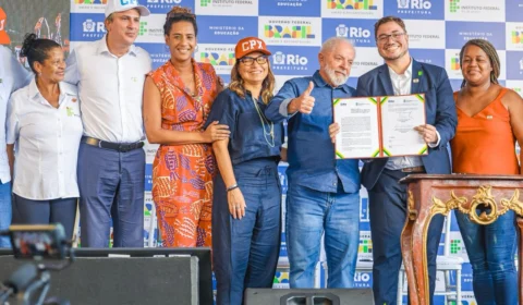 Lula participa do lançamento de novo campus do IFRJ
