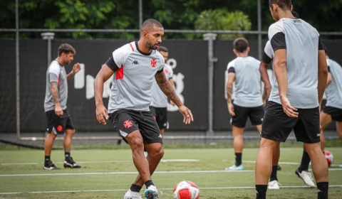Vasco segue se preparando para o clássico contra o Fluminense