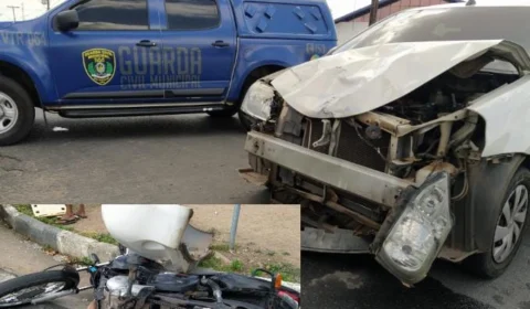 Carro avança preferencial e deixa dois feridos em Boa Vista-RR