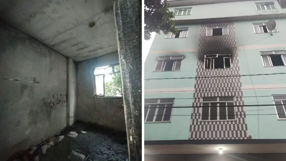 Carregador de celular pega fogo e causa grave incêndio em apartamento