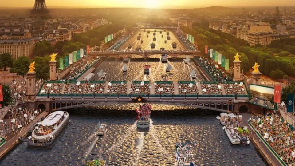 Presidente da França inaugura Vila Olímpica dos Jogos de Paris 2024