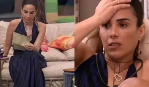BBB 24: o que estava escrito na carta da Wanessa Camargo?