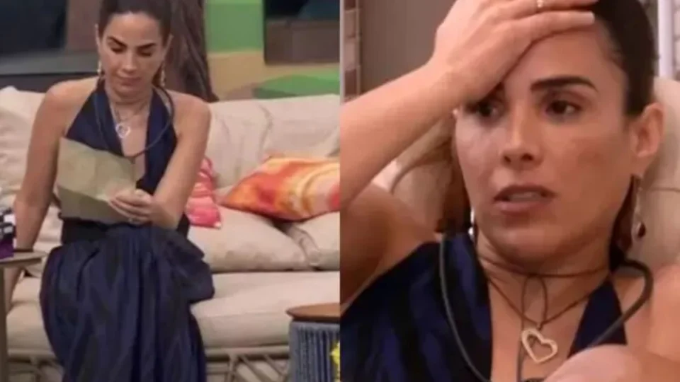BBB 24: o que estava escrito na carta da Wanessa Camargo?
