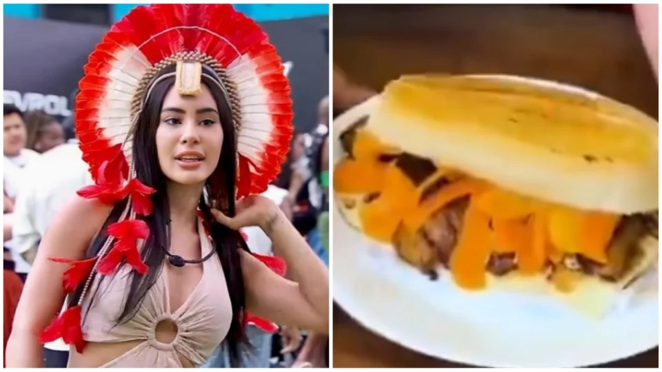 ‘X-caboquinho’ no BBB 24: Mãe de Isabelle aproveita para ensinar receita