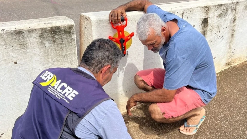 Fenda na 4ª ponte em Rio Branco-AC ‘não há risco’, diz Deracre