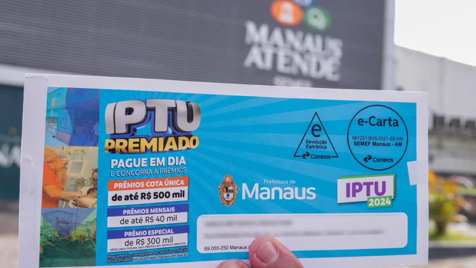 IPTU: 2ª guia para pagamento pode ser emitida na internet, em Manaus