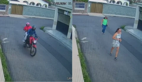 VÍDEO: mulheres escapam de dupla de assaltantes em Manaus