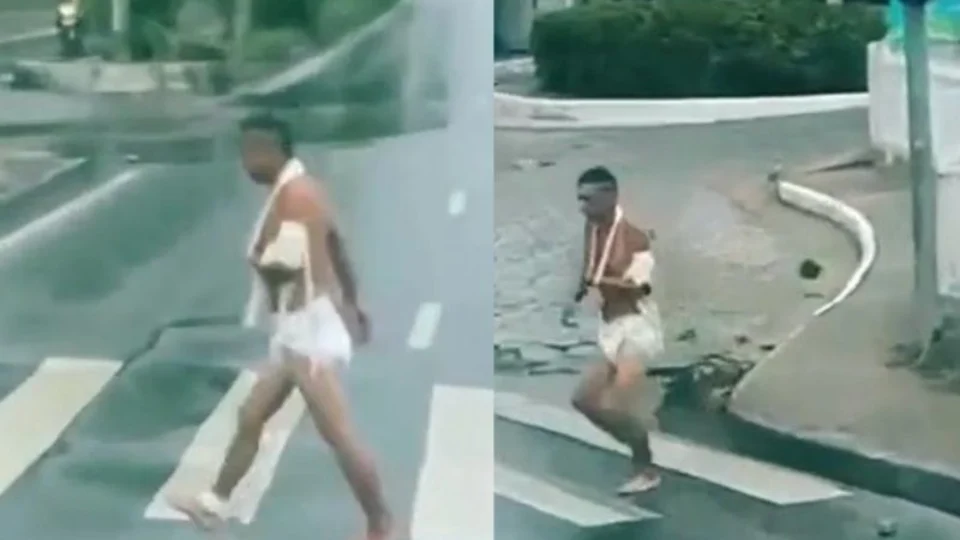 VÍDEO: paciente foge de hospital na zona leste de Manaus; veja