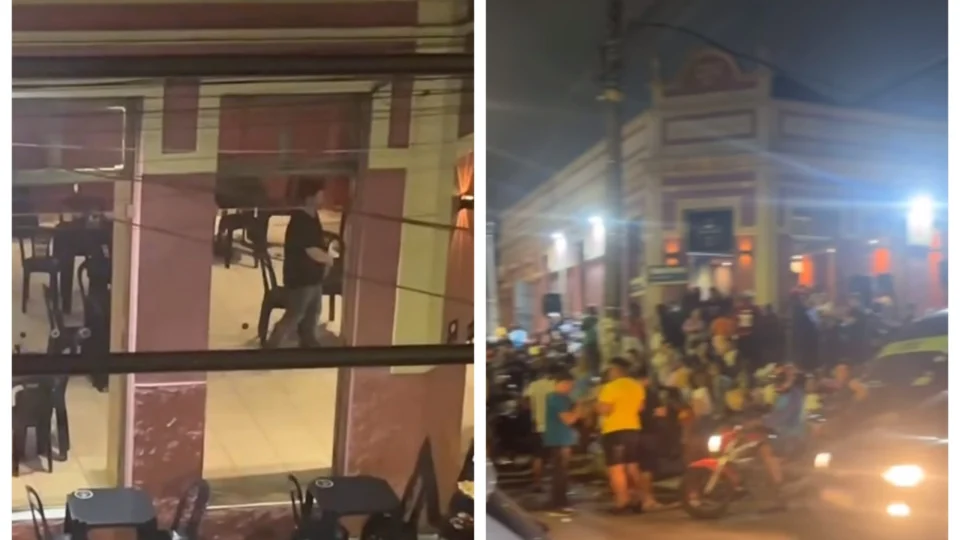 Bar de Manaus que viralizou por estar vazio, lota com show de Uendel