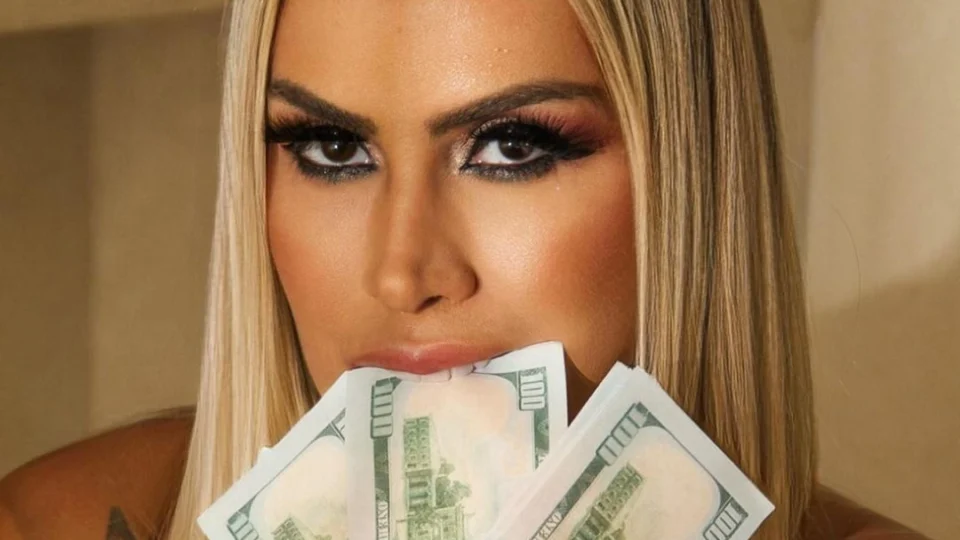 VÍDEO: influenciadora Juju Ferrari brinca ao limpar bumbum com dinheiro