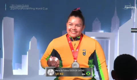 Paratleta do AM conquista prata no Mundial de Halterofilismo