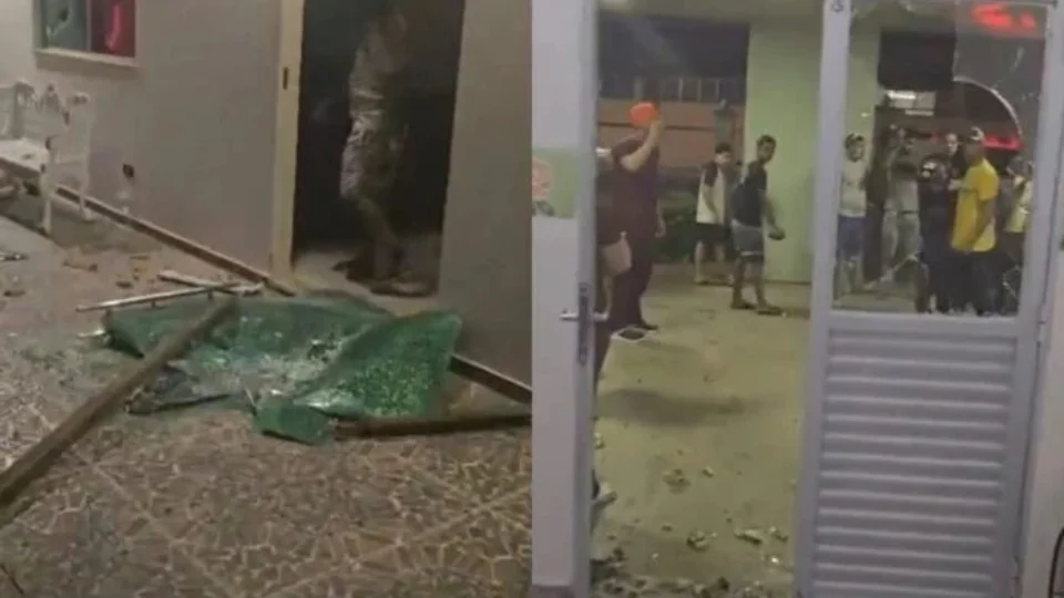 VÍDEO: após morte de bebê, moradores depredam hospital e casa do prefeito de Manicoré-AM