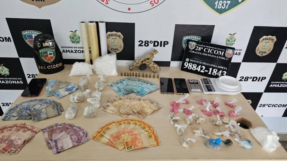 ‘Tribunal do crime’: cinco membros de grupo criminoso são presos em Manaus