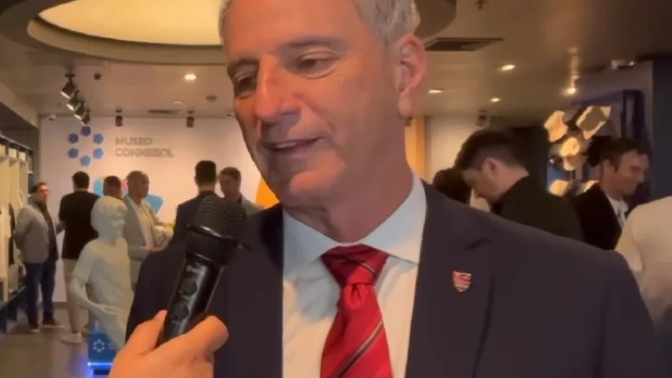Flamengo: Presidente Rodolfo Landim fala após sorteio da Liberta