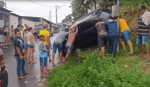 Motorista de aplicativo é vítima de emboscada e baleado em Manaus