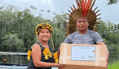 Aldeias indígenas no Pará vão receber computadores do governo federal
