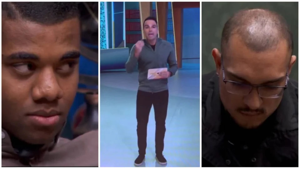 Davi e MC Bin Laden recebem ‘bronca’ ao vivo de Tadeu; assista