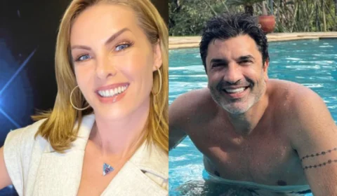 Ana Hickmann mostra comemoração de aniversário ao lado de Edu Guedes