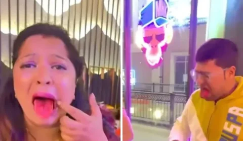 Clientes de restaurante vomitam sangue após provar comida; veja vídeo