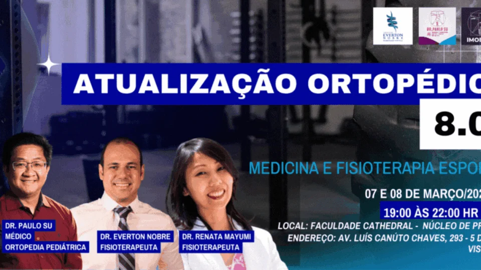 Ortopedia desportiva: médicos destacam protocolos de atletas em pacientes comuns, em RR