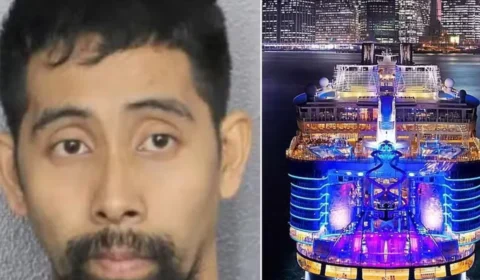 Funcionário de cruzeiro admite que se escondia embaixo de camas dos hóspedes