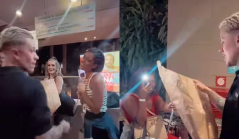 Mc Daniel distribui 100 flores para mulheres de sua equipe nesta sexta