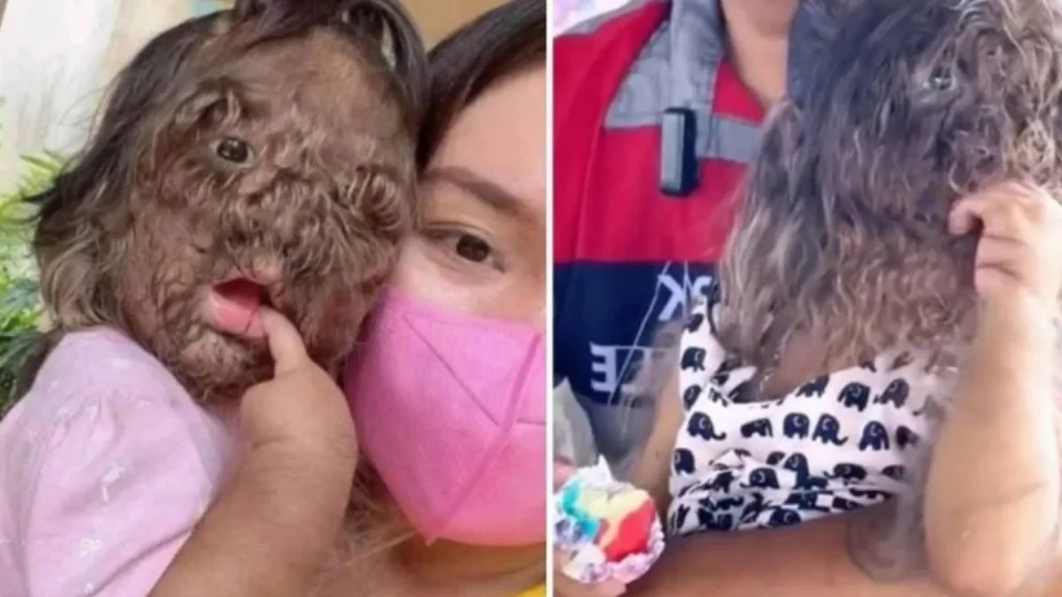 Menina de 2 anos sofre de ‘síndrome de Lobisomem’; entenda