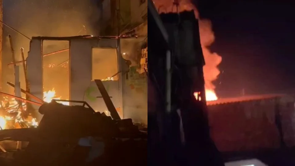 VÍDEO: incêndio atinge casa e assusta moradores em Manaus