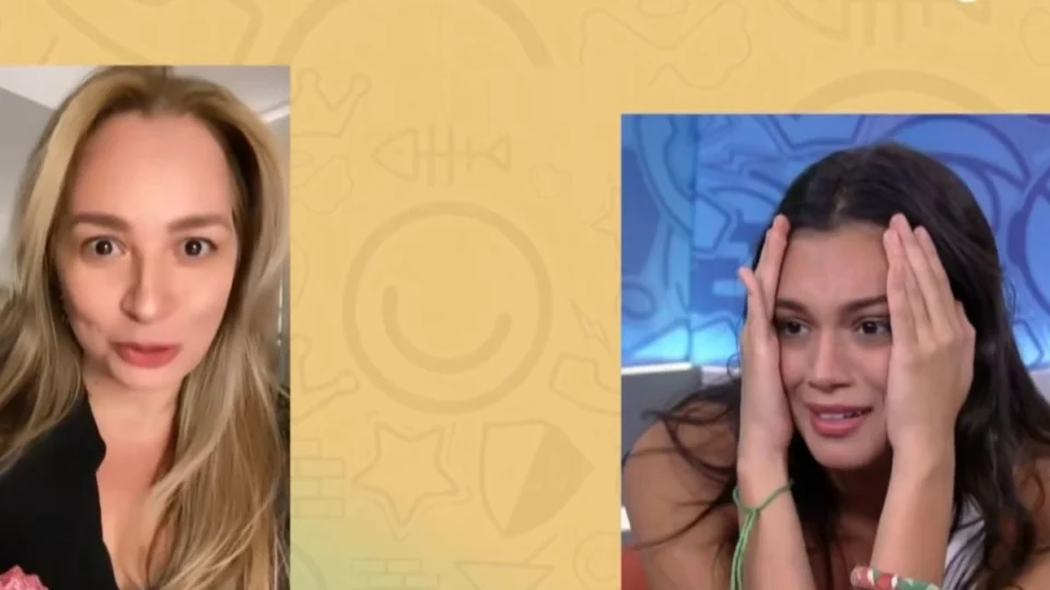 BBB 24: assista reação de Alane após recado da mãe ao vivo
