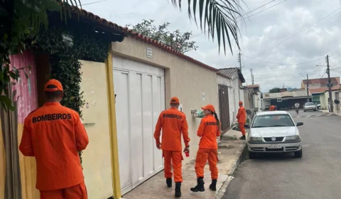 Bombeiros realizam mutirão contra dengue na Fercal