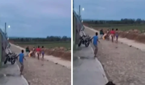 VÍDEO: homem coloca fogo no amigo após ser chamado de “corno safado”